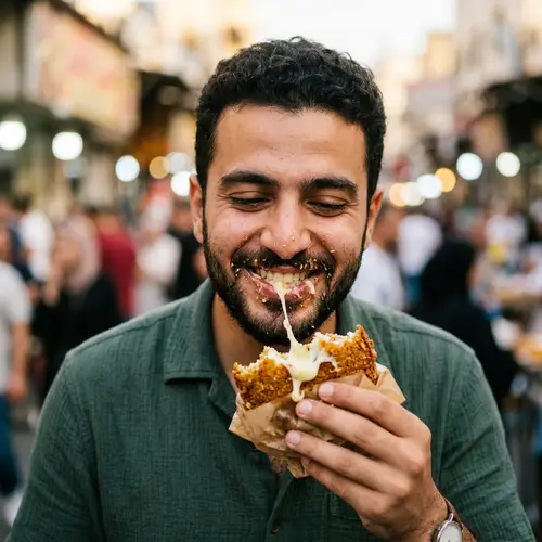 Delightful Cheese-Filled Falafel | Culinary Indulgence