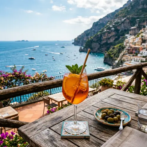 Refreshing Penicillin Cocktail - Italian Ocean View