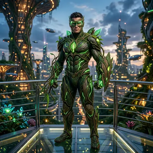 Plant-Based Super Power Suit for Men