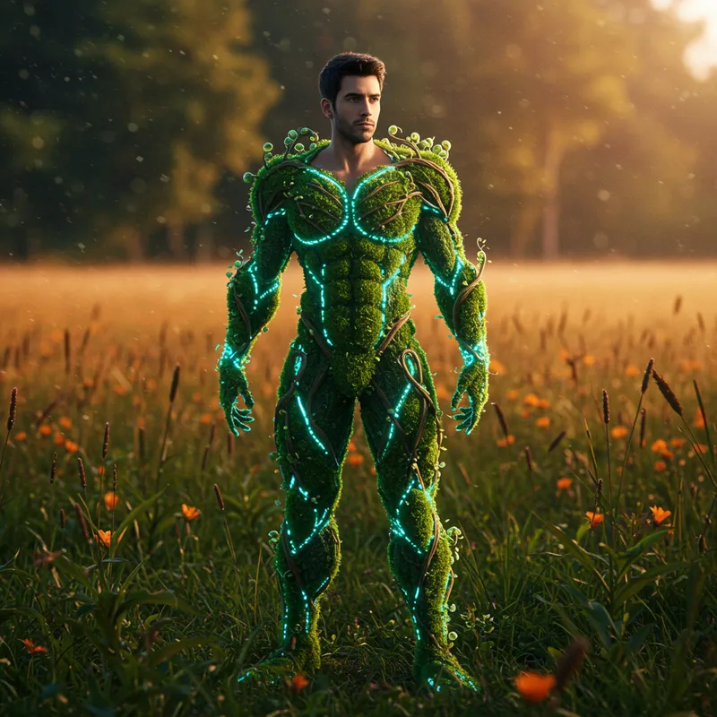 Plant-Based Super Power Suit for Men