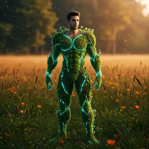 Plant-Based Super Power Suit for Men