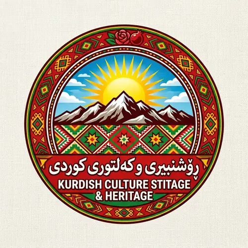 Kurdish Culture Logo Design | Symbolic Influence | Colors