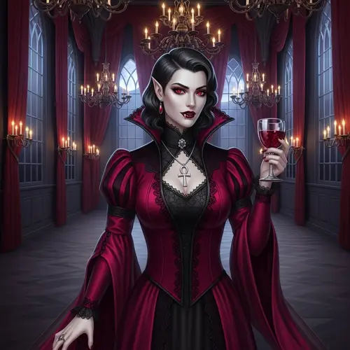 Vampire Woman: Dark Beauty and Mystique