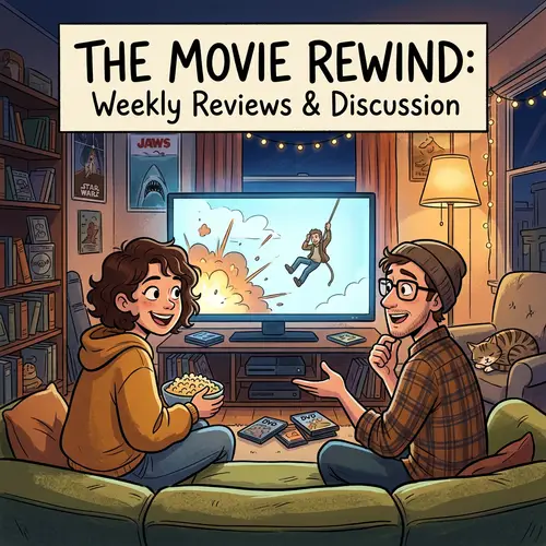 Charming Movie Theater Cartoon Illustration