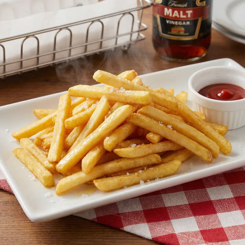Crispy Golden French Fries | Perfectly Salted Crispy Golden French Fries | Perfectly Salted