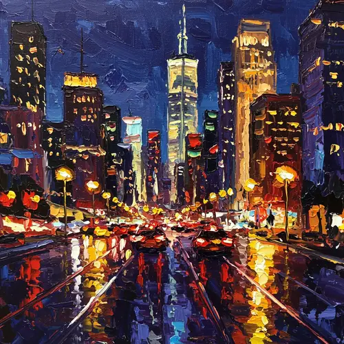 Oil on Canvas Paintings - Explore Artistic Creations