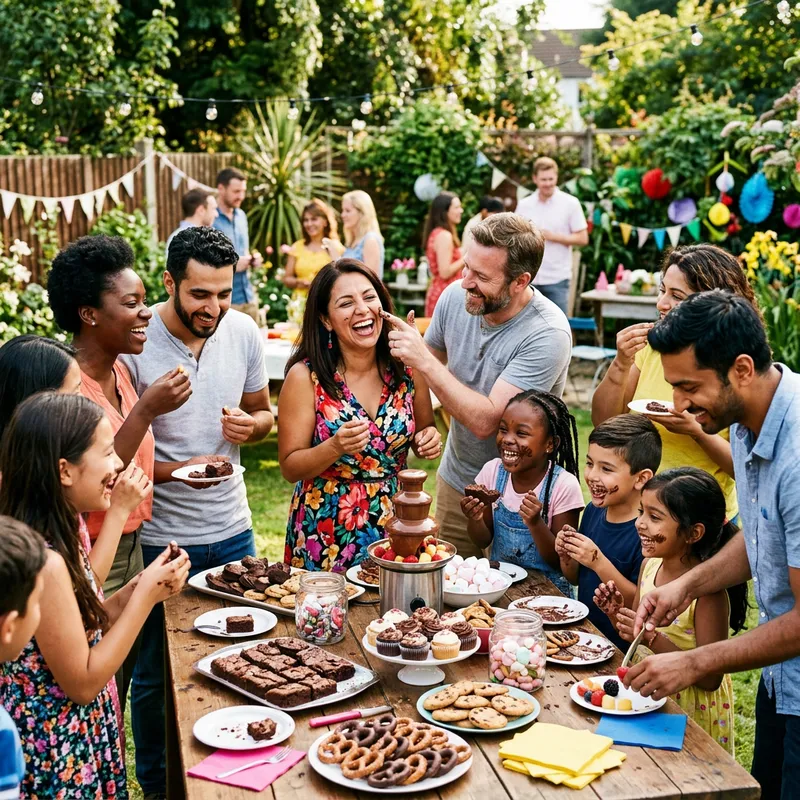 Chocolate Indulgence Backyard Bash | Fun & Delicious Party