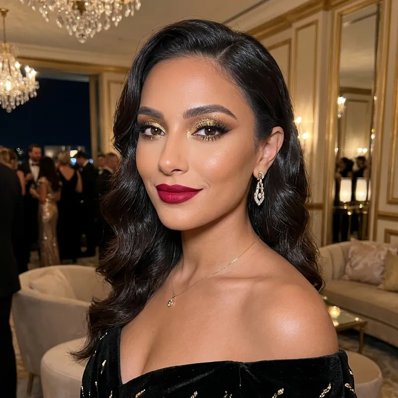 Glamorous Makeup Look Inspired by L'Oréal