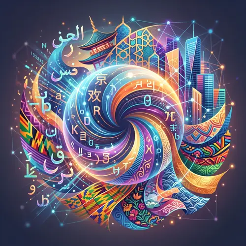 Global Cultures Convergence | Modern Aesthetic Art