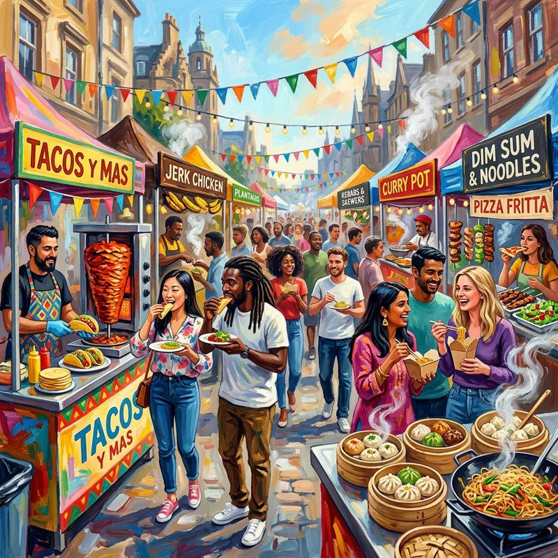 Vibrant Street Food Flavors | Global Culinary Scene Vibrant Street Food Flavors | Global Culinary Scene