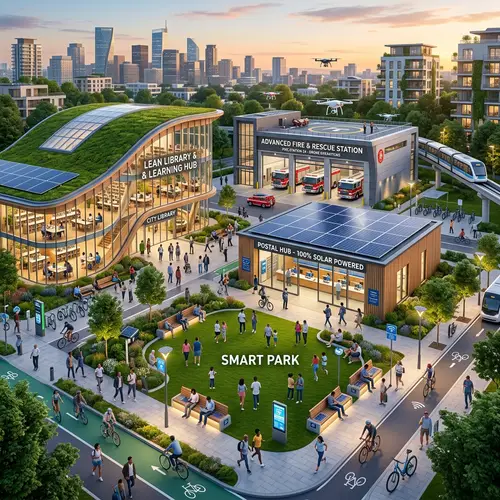 Futuristic and Sustainable Public Service Designs