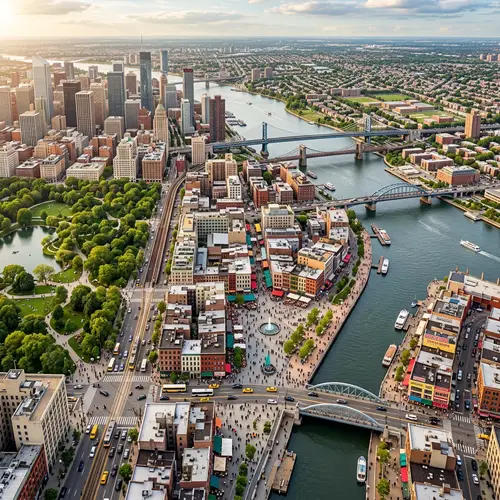 Urban Landscapes: City Blocks, Parks, and Pedestrian Areas