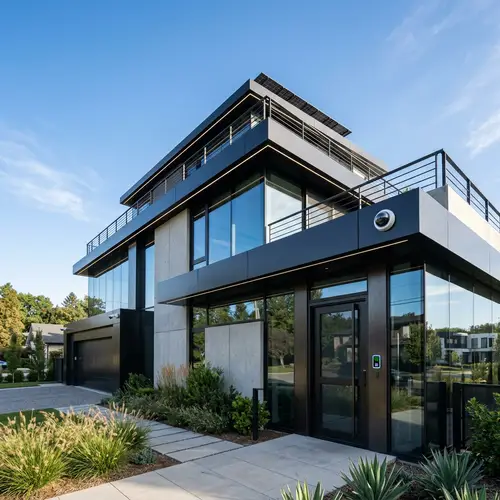 Modern Architectural Design Offering Enhanced Security