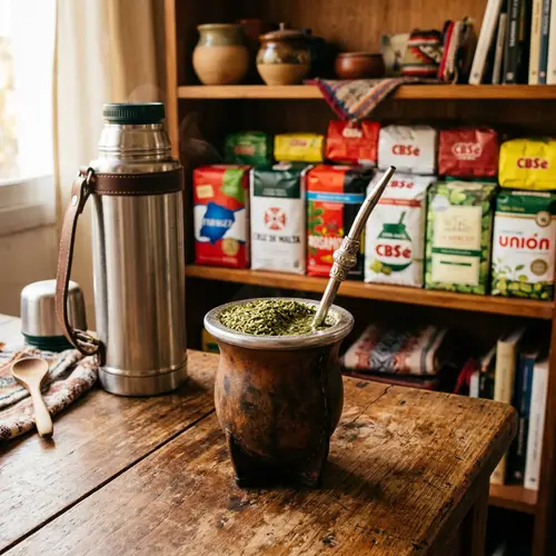 Traditional Yerba Mate Setup: Gourd, Bombilla and Brands