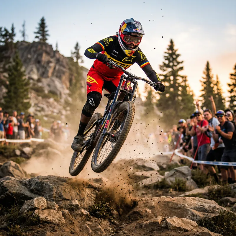 Dynamic Action Shot of Professional Black Female Athlete in High-Speed Sports Photography