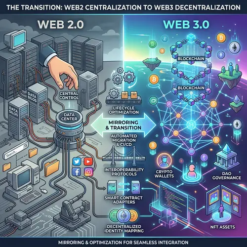Web2 vs Web3: A Visualization of Digital Domain Transition