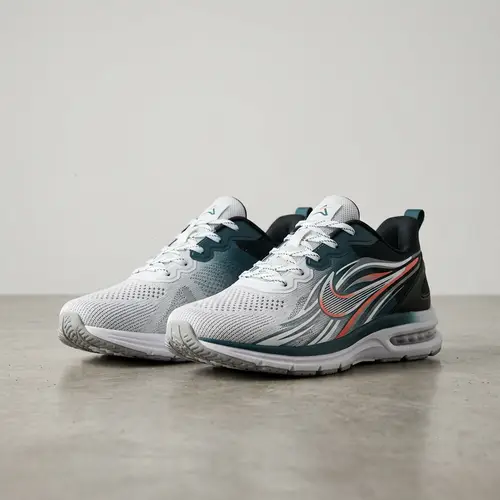 Stylish Sporty Sneakers | Swoosh Design | Comfort & Durability