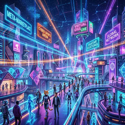Explore the Vibrant Metaverse: A Futuristic Digital Realm