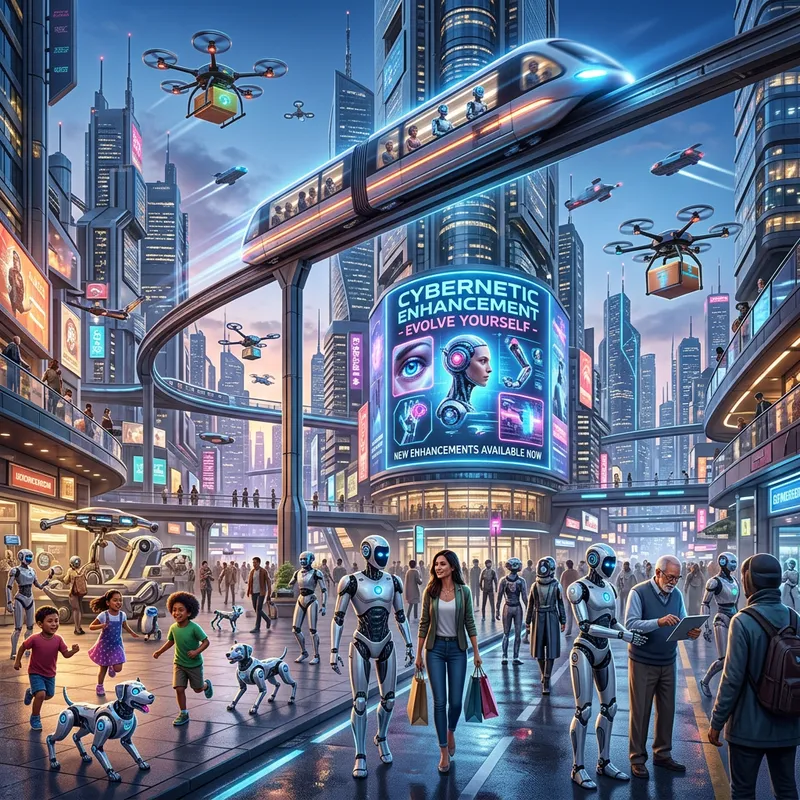 Futuristic Robots: Sci-Fi Marvels