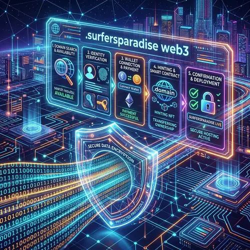 Futuristic Website Security | .surfersparadise web3