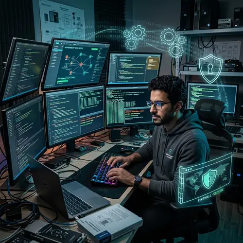 Ethical Hacker Strengthening Cyber Security