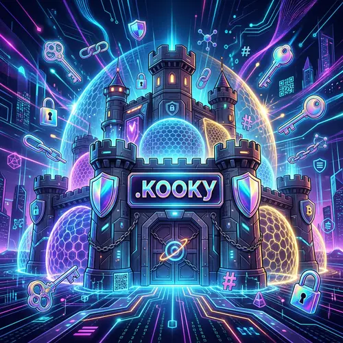 Fortified Castle: Secure Online Presence | .kooky Domain - Web3 Colors