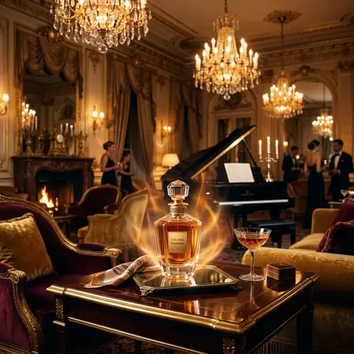 Luxurious and Opulent Scene for Generic Fragrance | Extravagant Lounge Setting