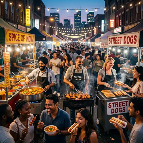 Revolution in Food Industry: Varied Street Food Exploration
