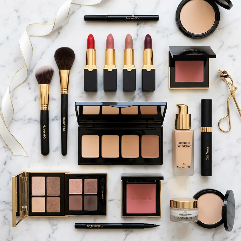 Influence by L'Oréal | Luxury Cosmetic Collection in Black, White & Gold Influence by L'Oréal | Luxury Cosmetic Collection in Black, White & Gold