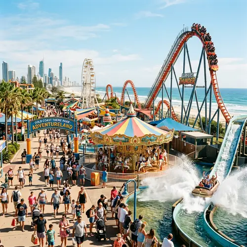 Surfers Paradise: Thrilling Theme Parks on Gold Coast, Australia