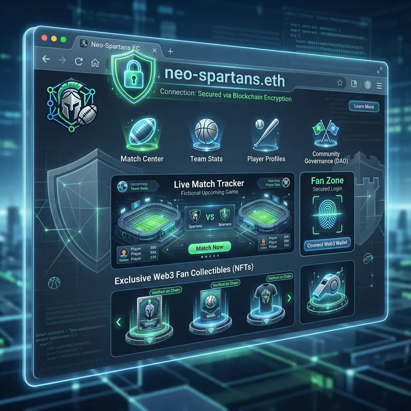 Secure Web3 Domain for Sports Teams