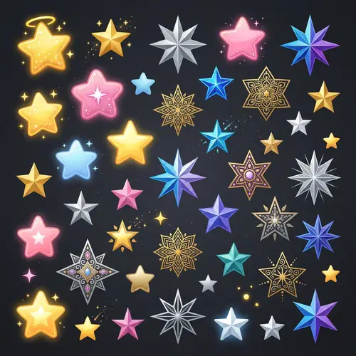Dazzling Star Collection - Modern, Vibrant & Intricate Designs