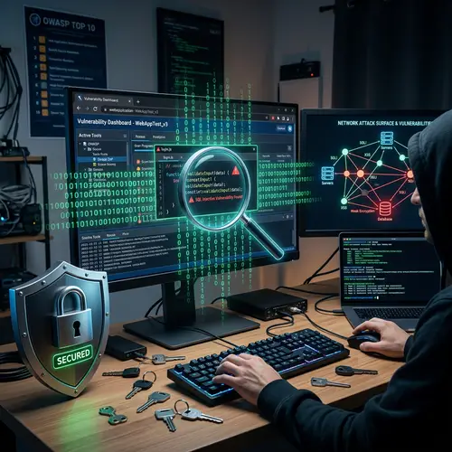 Web Application Testing with Code Visualization and Ethical Hacking Nodes