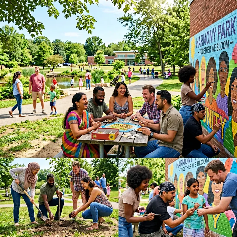 Community Spirit: Unique Publicis in Multicultural Park Community Spirit: Unique Publicis in Multicultural Park