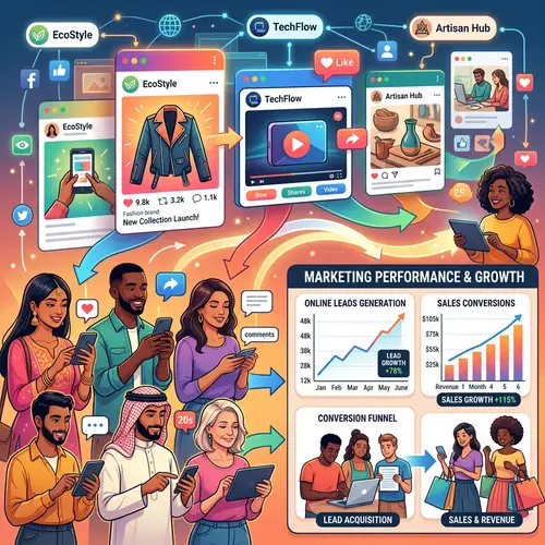 Digital Marketing Strategy for Enhanced Social Media Engagement | Brand Growth