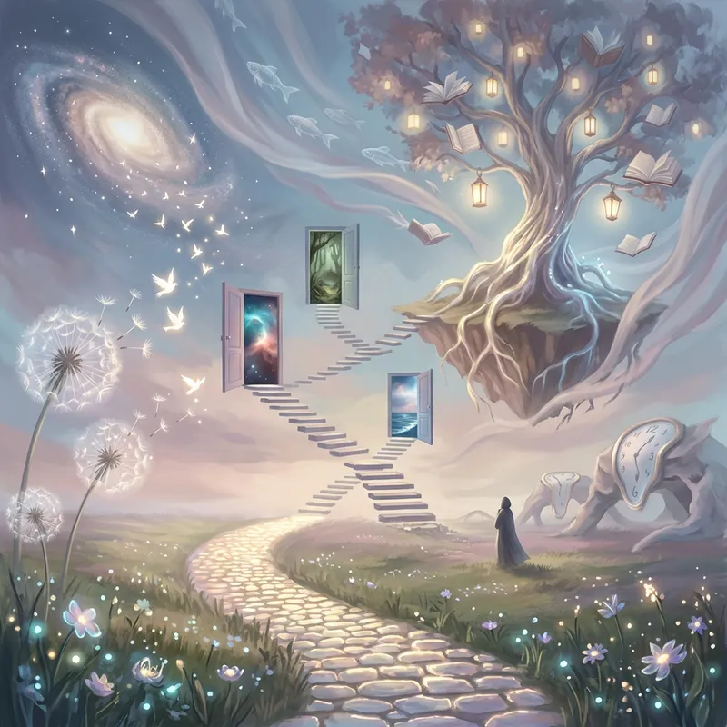 Dreamlike Vastness of Freedom: Surrealistic Elements & Infinite Possibilities