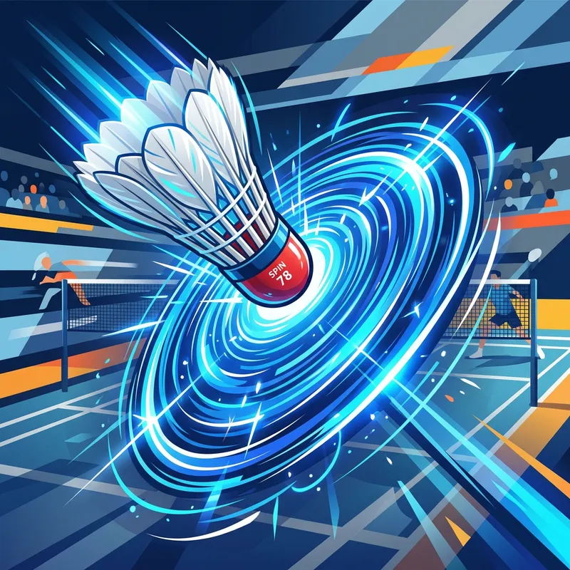 Dynamic Badminton Shuttlecock Impact Art Dynamic Badminton Shuttlecock Impact Art