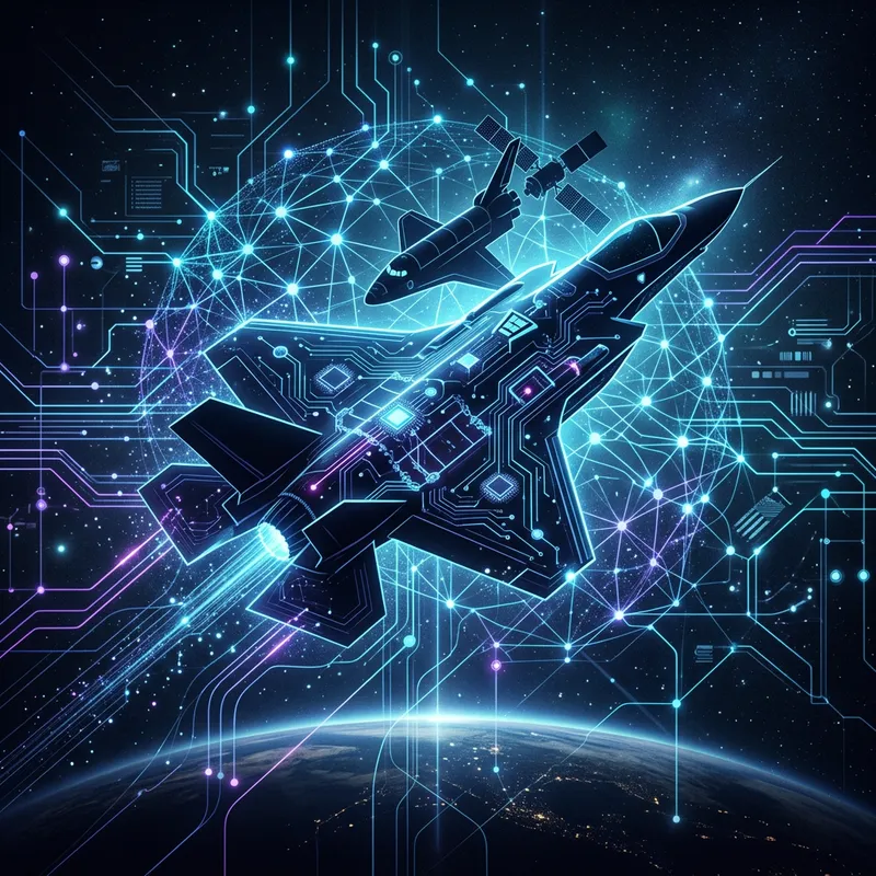 Abstract Technology & Aerospace Imagery