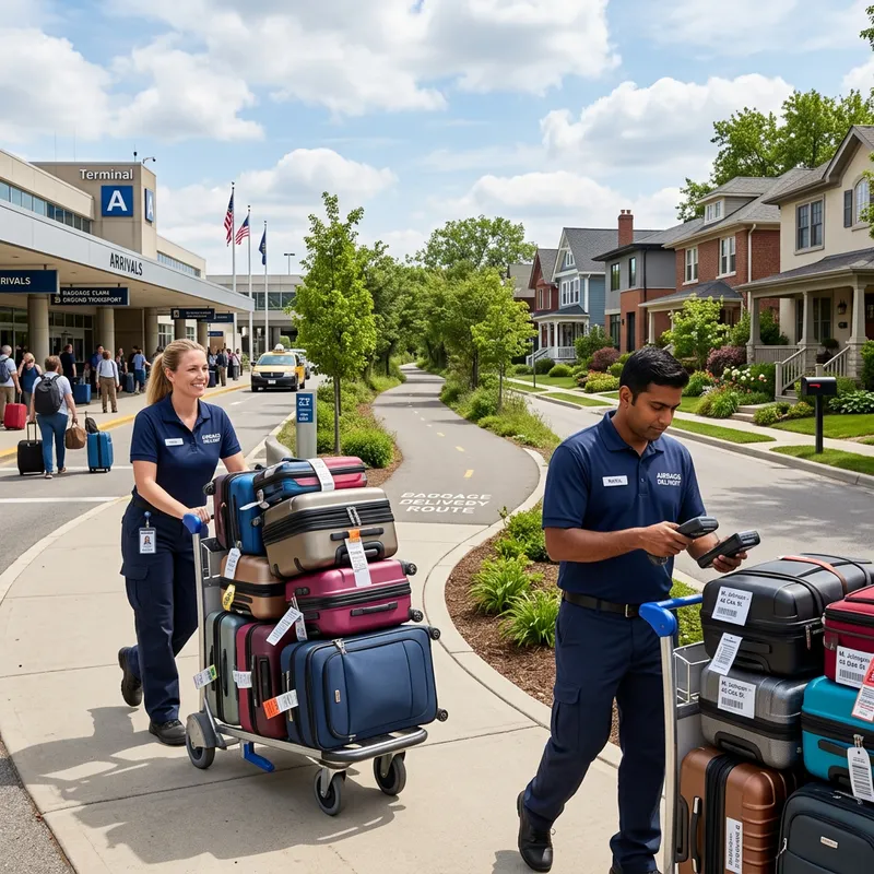 Baggage Delivery Service: Airport to Home | Secure Transportation Baggage Delivery Service: Airport to Home | Secure Transportation