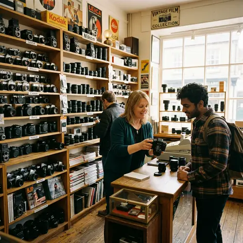 Camera Salon: Vintage Film Cameras | Modern DSLRs - Explore Now