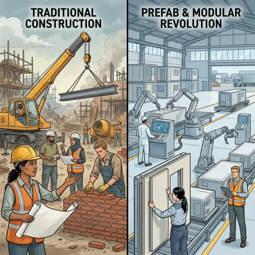 Revolutionizing Construction: Prefab vs. Traditional Methods