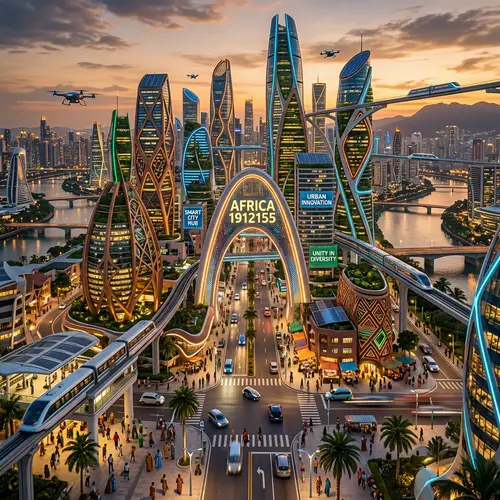 Futuristic City: Africa's Visionary Landscapes