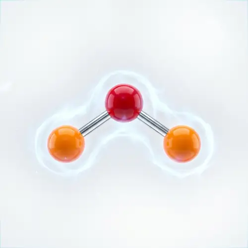 Ozone Molecule Structure - Microscopic View and Chemical Nature