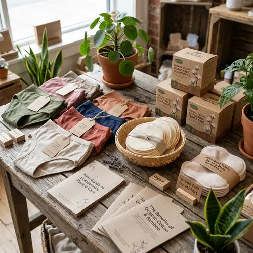 Eco-Friendly Women's Intimate & Sustainable Products | Organic Cotton Pads & Period Panties