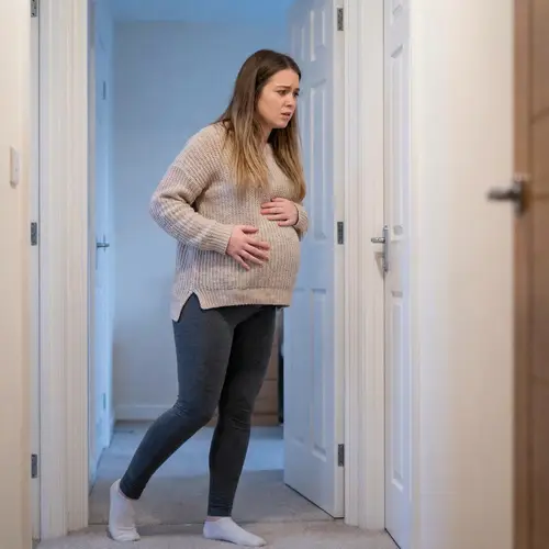 Pregnancy Discomfort: A Young Girl's Struggles