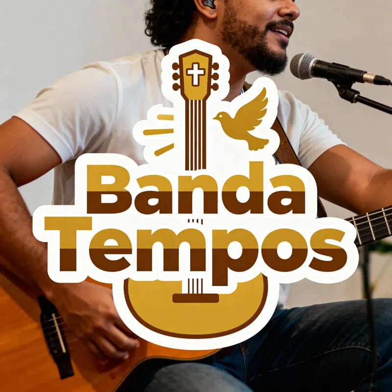 Forró Gospel Band Logo Design - Banda Tempos