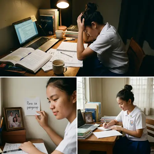 Motivated Filipino Student Overcomes School Challenges