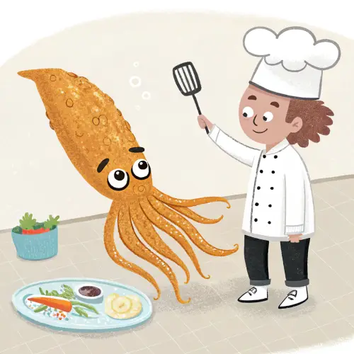 Fried Squid Recipe by a Head Chef