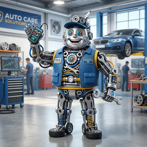 Car Diagnostic Mascot Concept | Auto Service Mascots