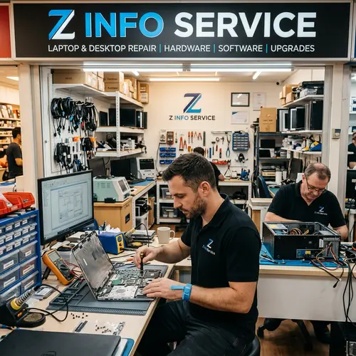 Z Info Service: Laptop & Desktop Repair Experts